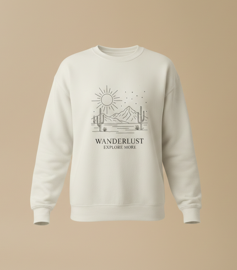 Premium Custom Sweatshirts | Timeless Comfort, Bold Branding