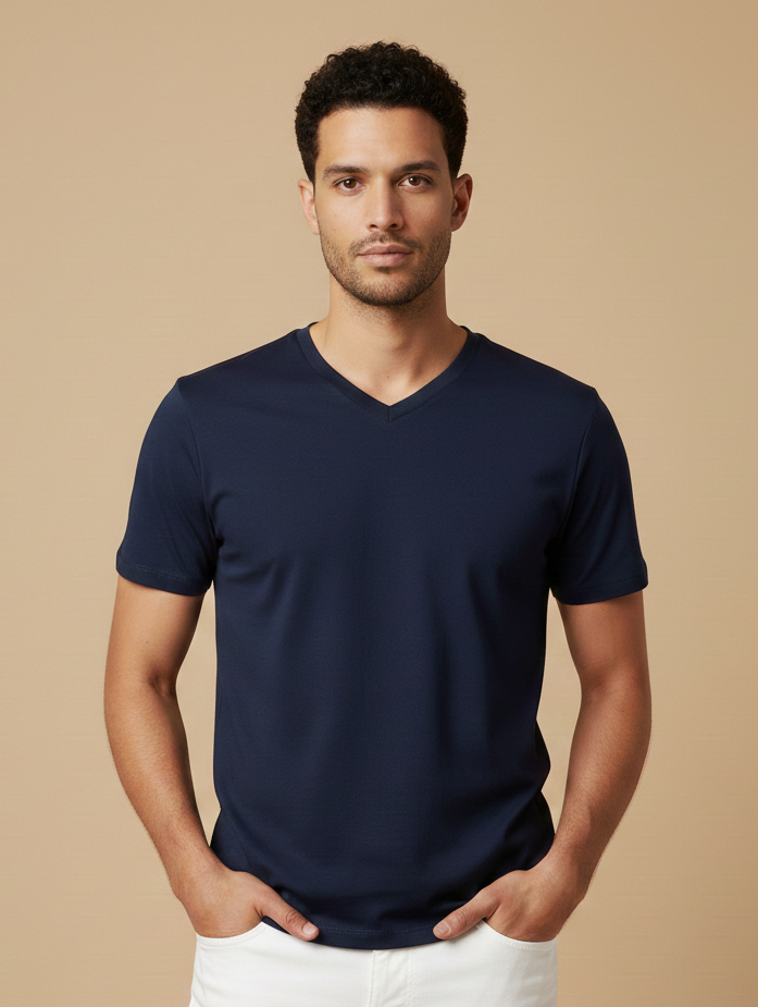 Unisex V-Neck Shirt in the UAE – Stylish, Comfortable & Perfect for Every Occasion