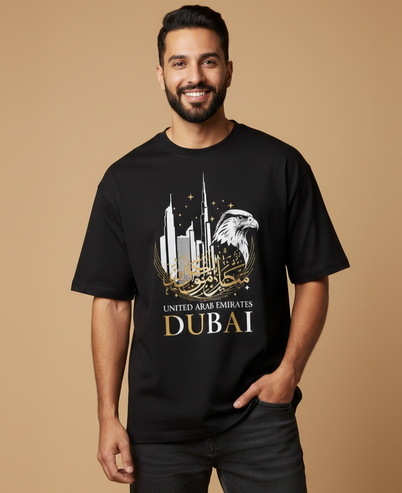 Unisex Oversized T-Shirts Printing in Dubai, UAE, and Abu Dhabi